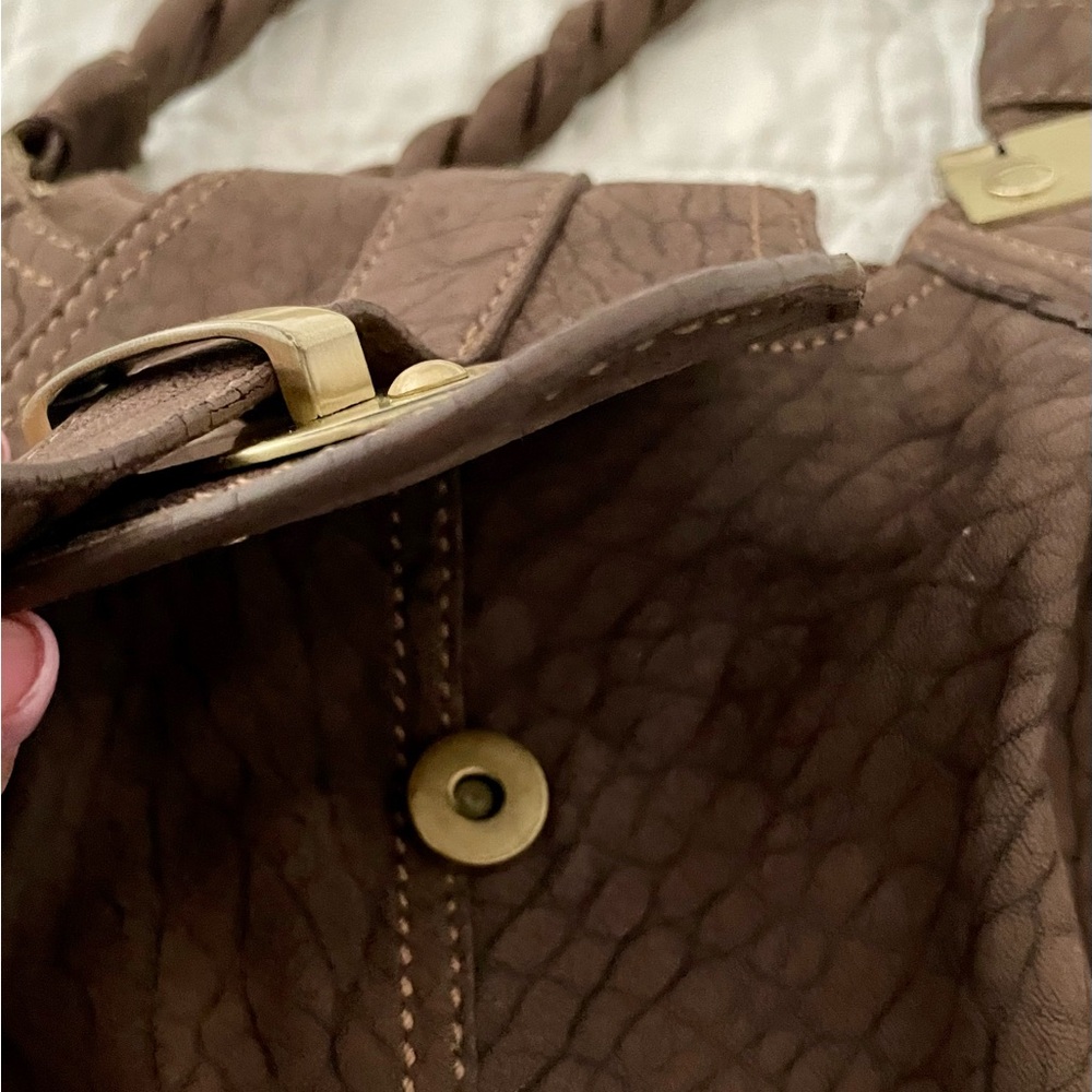 Large Sueded Rafe New York Handbag - Picture 5 of 11